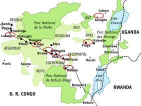 UGADEC region in northeastern Congo