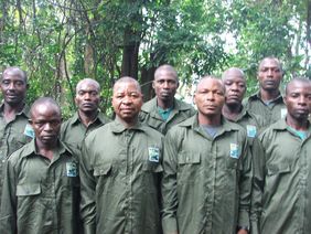 Die Eco-Guards in Mbe